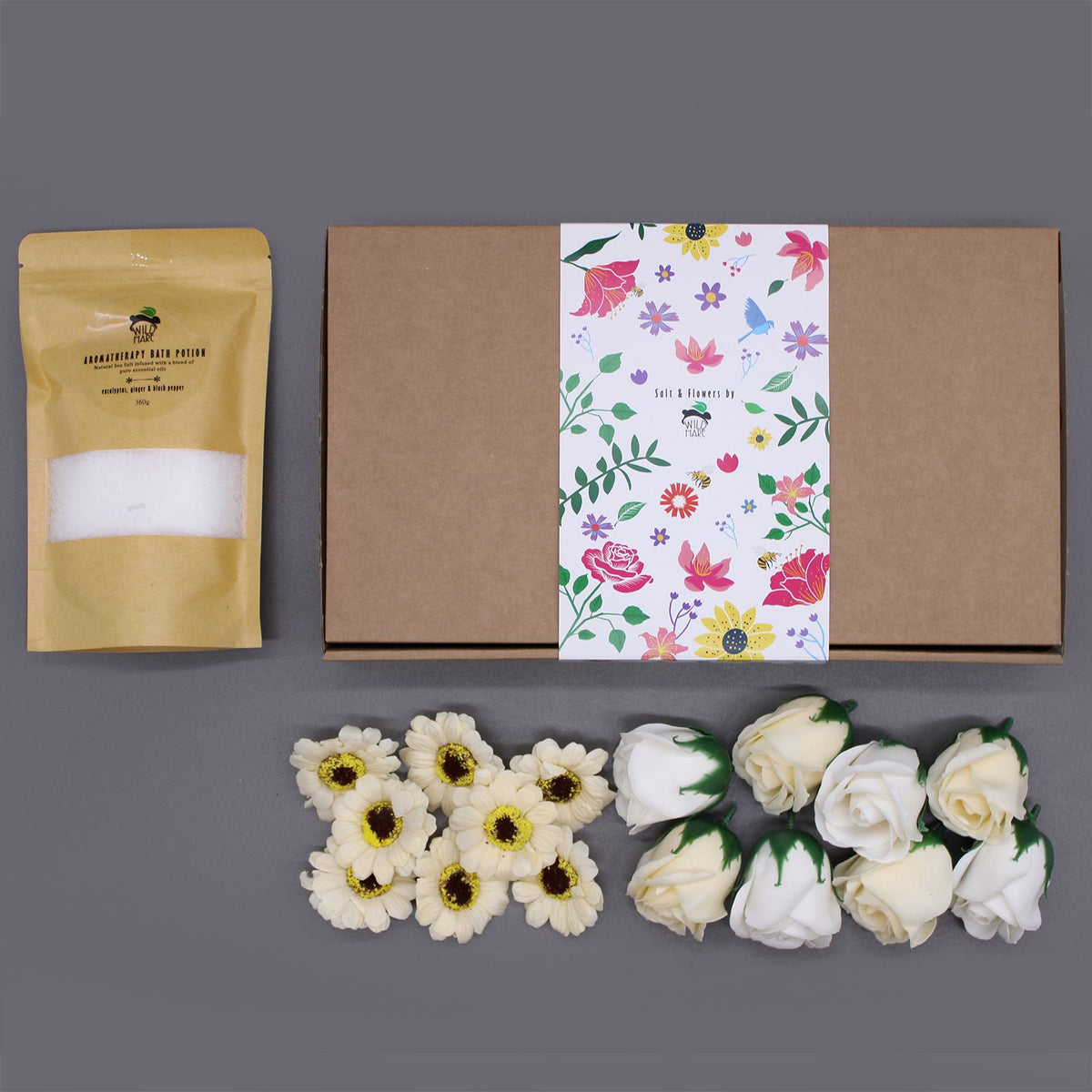Wild Hare Salt & Flowers Sæt - Forkølelse og influenza